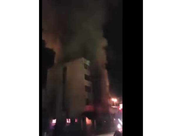 Incêndio em hotel